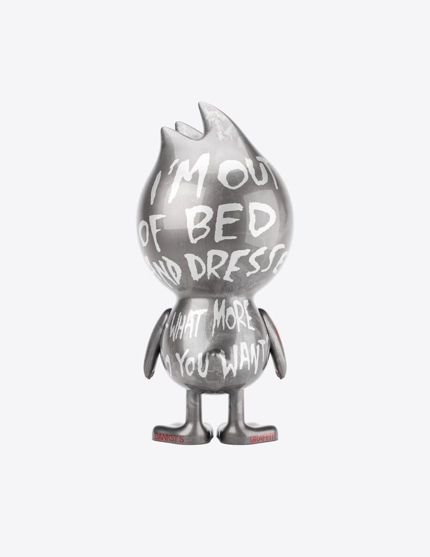 TUD x Banksy's Graffiti Rebel — деталь