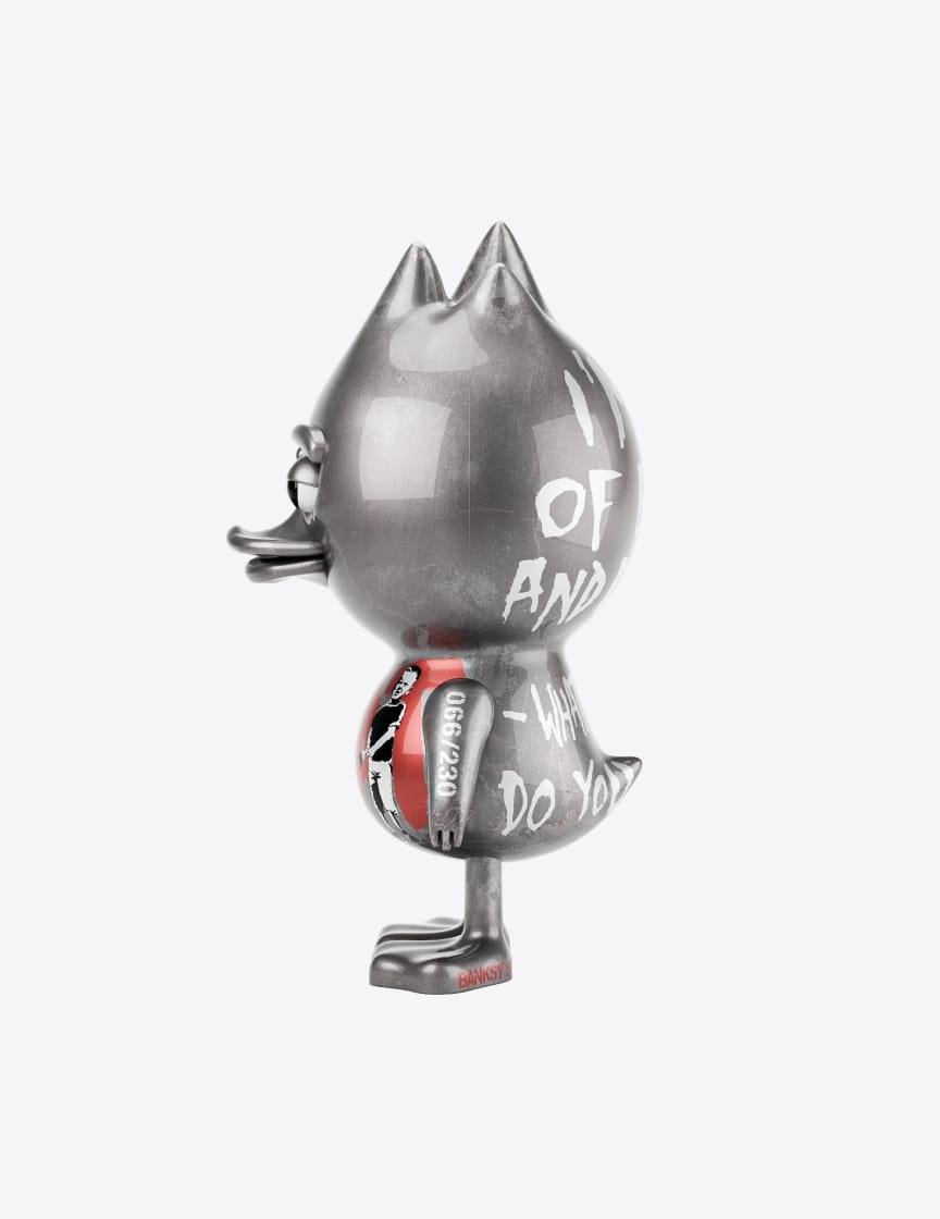 TUD x Banksy's Graffiti Rebel — вид сзади