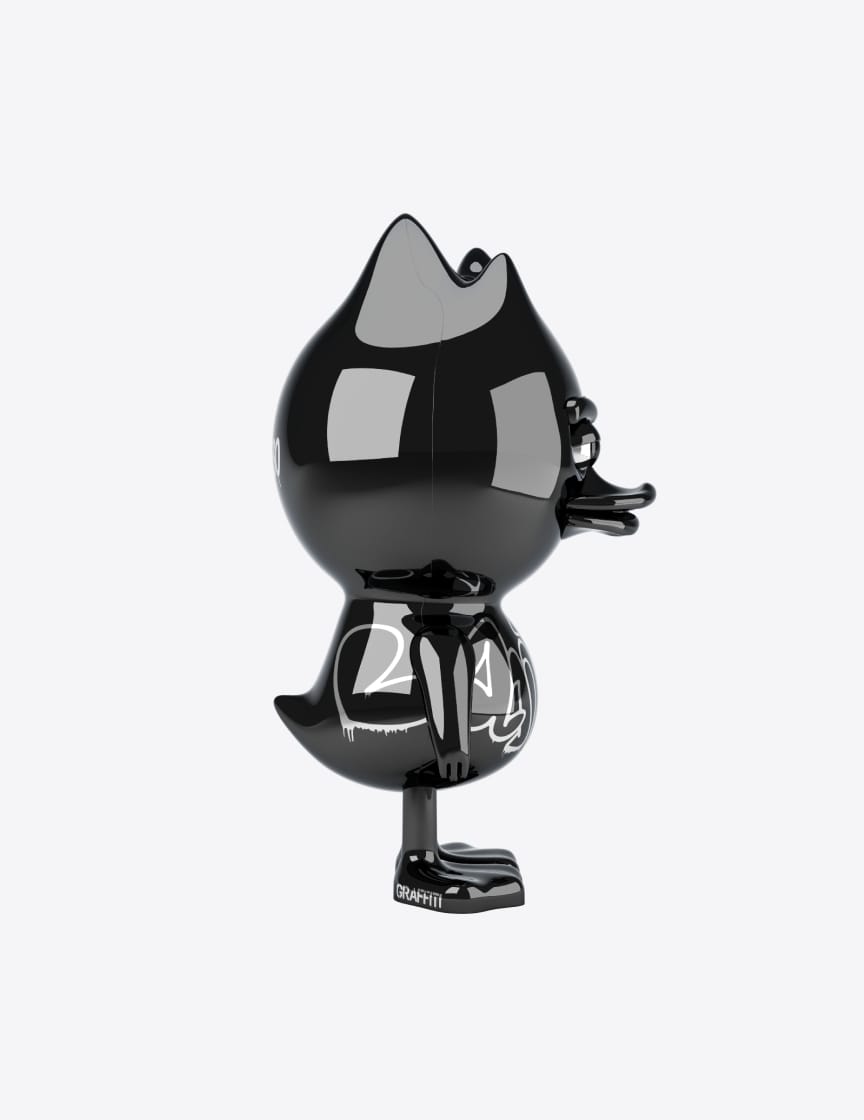 TUD x Banksy's Graffiti Signature — вид сбоку