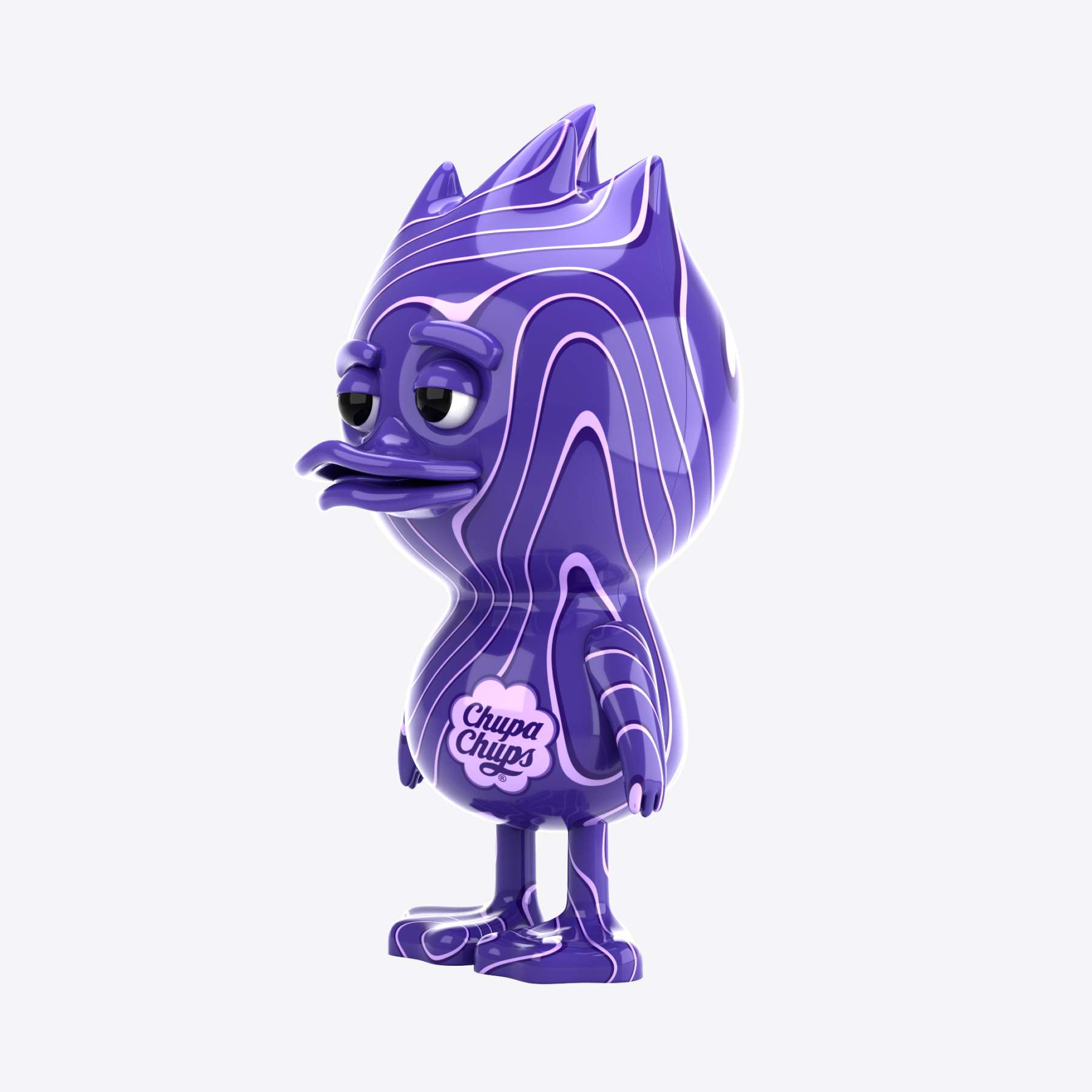 TUD x Chupa Chups Duckberry — крупный план
