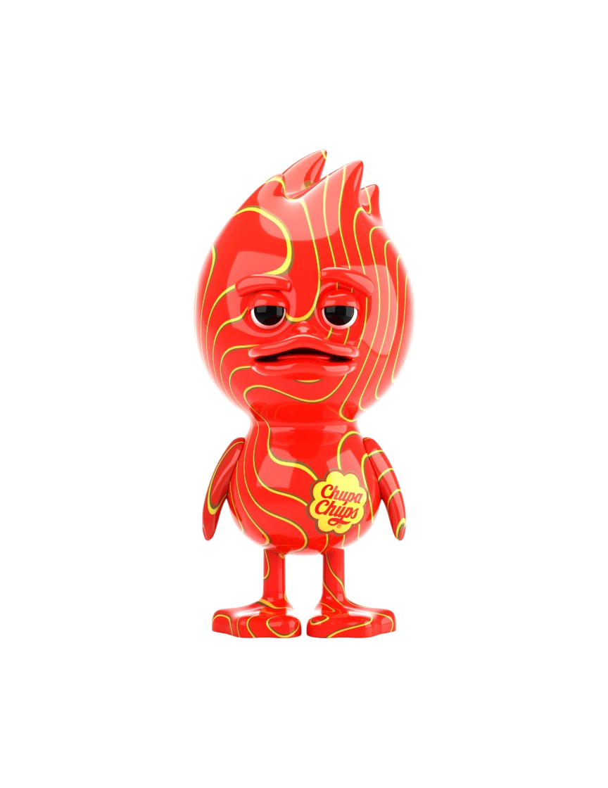 Арт-фигурка TUD TOY x Chupa Chups Eggstraw — купить в Санкт-Петербурге
