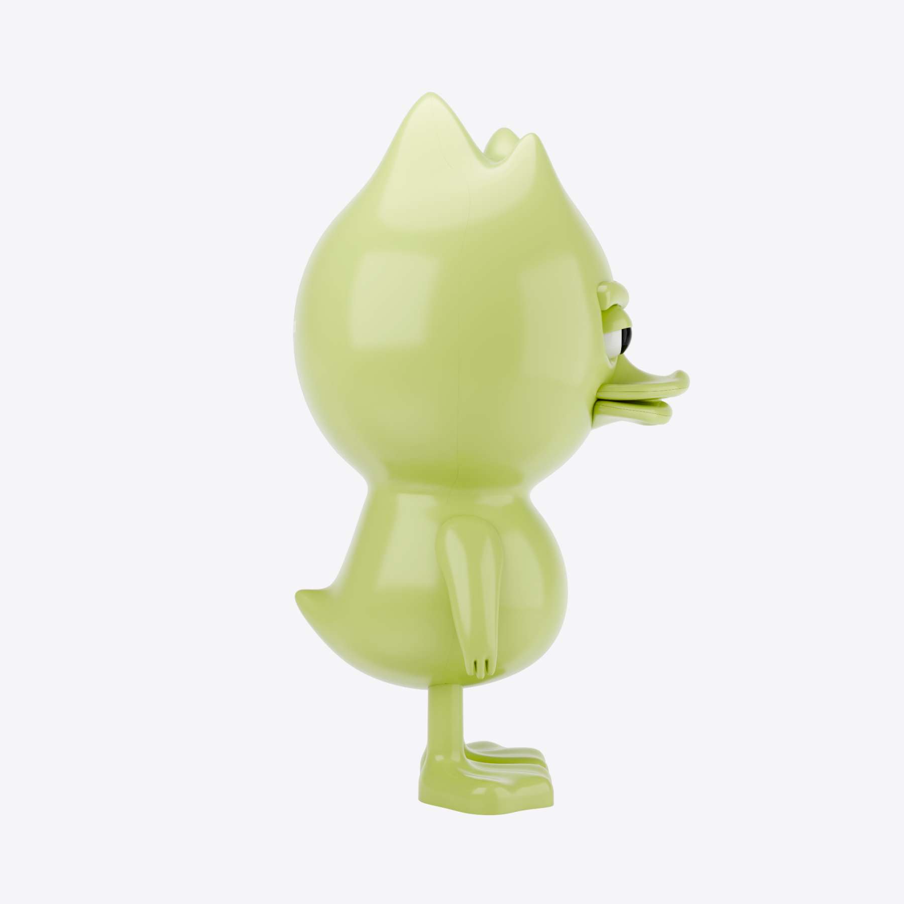 TUD x Pantone 382 C Зелёный — вид сбоку
