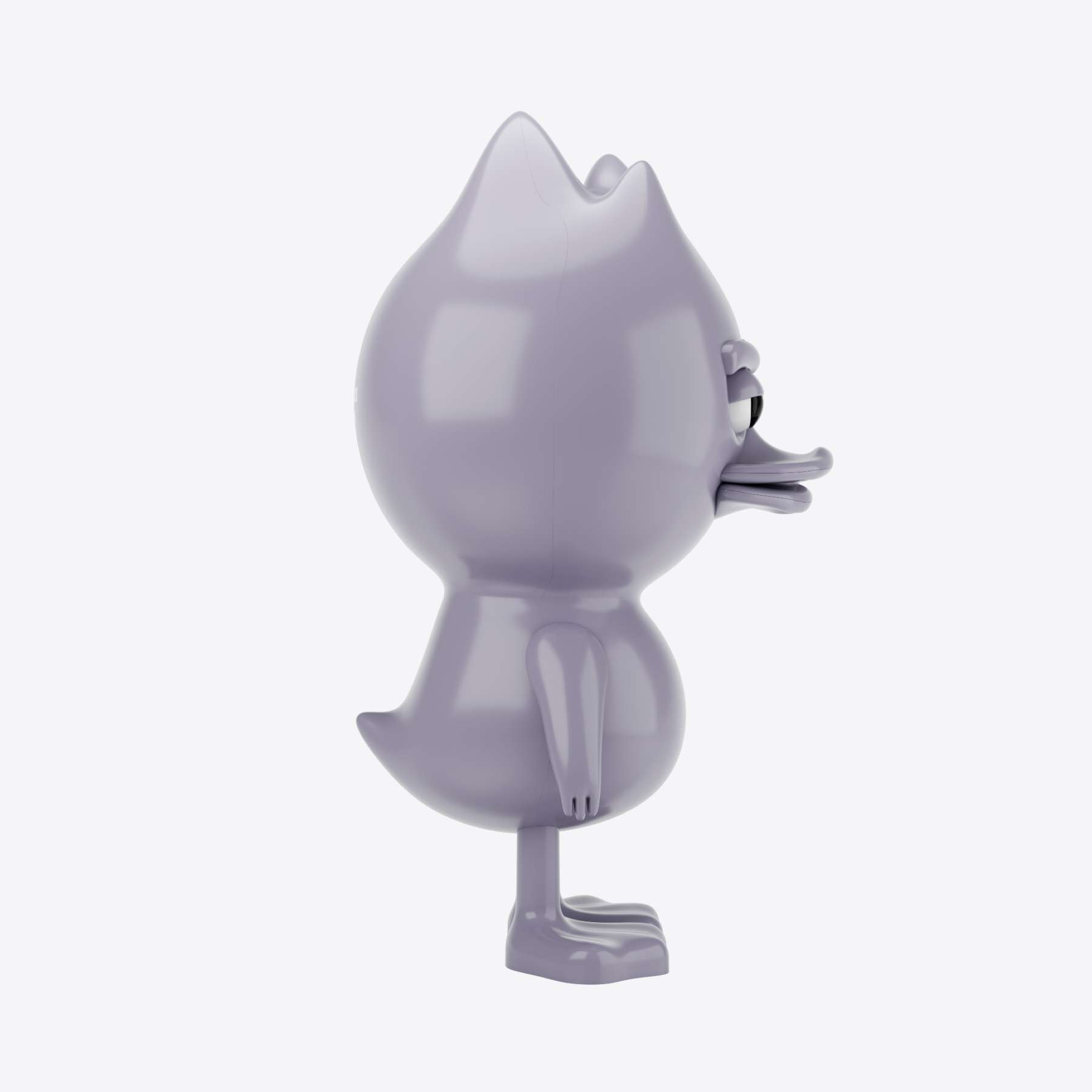 TUD x Pantone 7660 C Сиреневый — вид сбоку