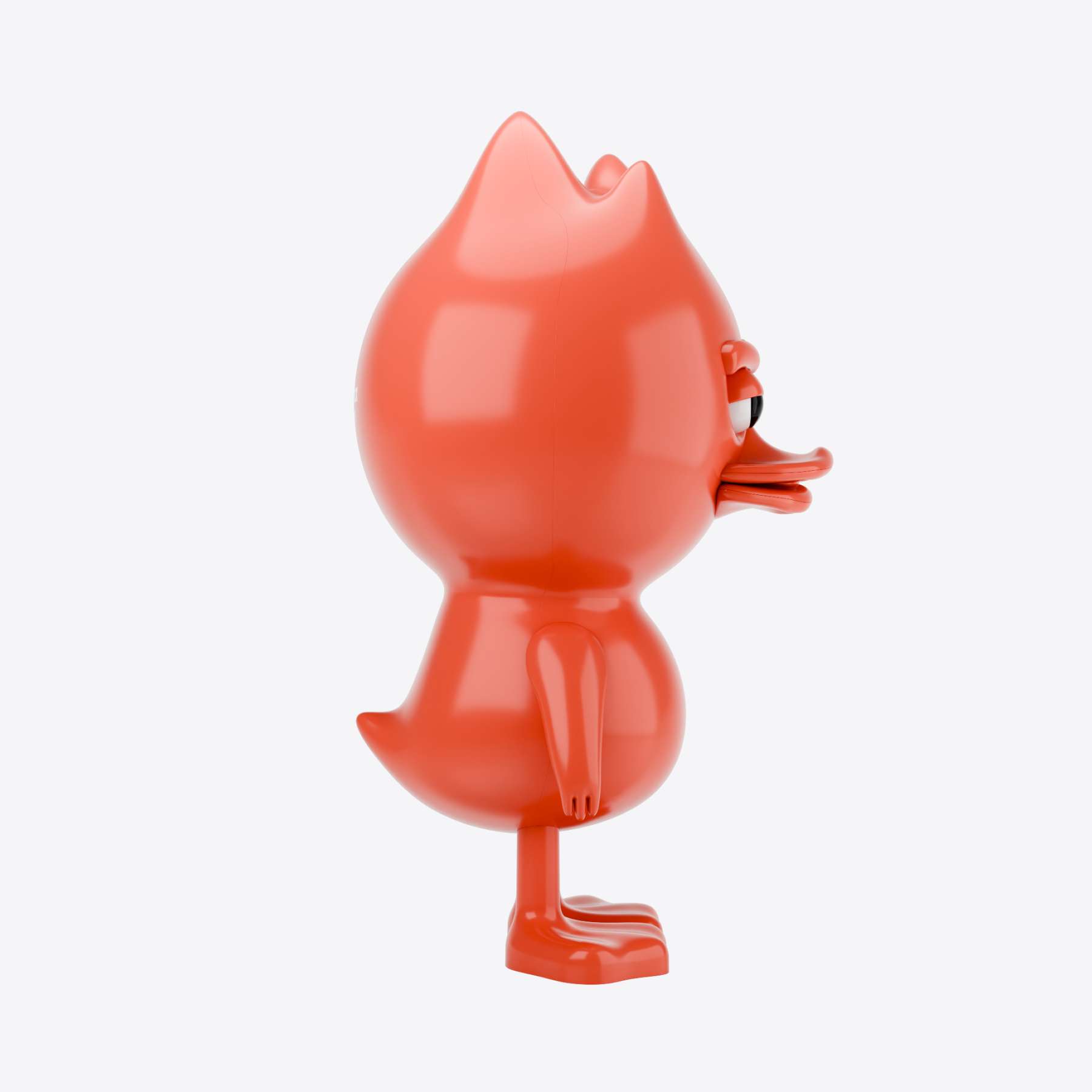 TUD x Pantone 171 C Оранжевый — вид сбоку