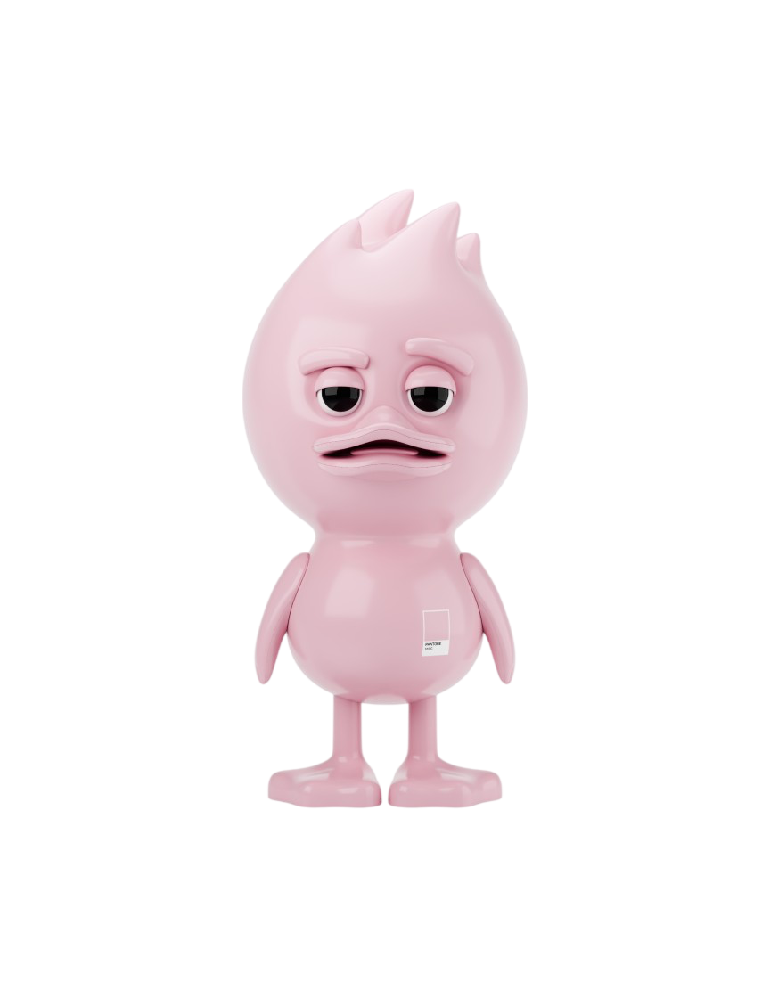 Арт-фигурка TUD TOY x Pantone 510 C розовая — купить в Санкт-Петербурге