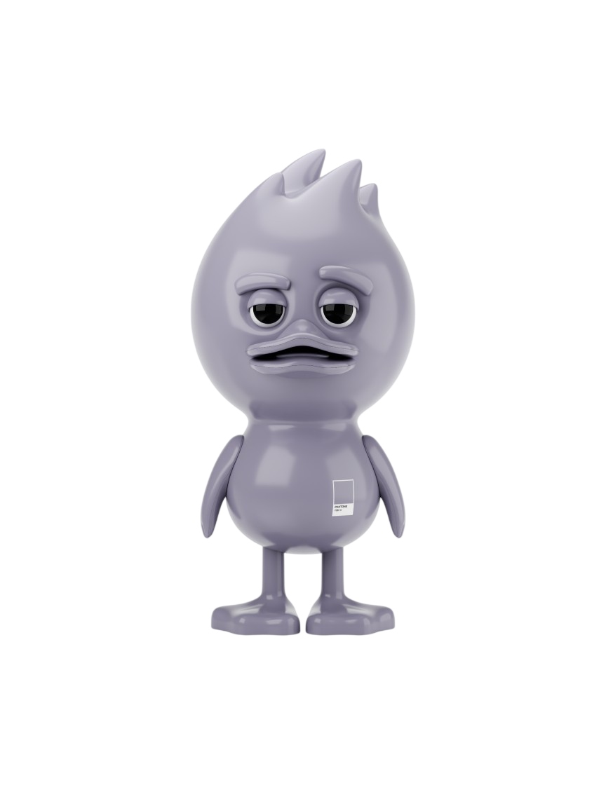 Арт-фигурка TUD TOY x Pantone 7660 C сиреневая — купить в Санкт-Петербурге